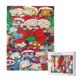 thumbnail image 1 of Rompecabezas de 300, 500 y 1000 piezas de Rugrats, divertido juego familiar, juguetes educativos de madera para niños y niñas, regalo para niños adultos, 1 of 8