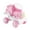 Pink, variant on Pink Pink Stunt Dumper Toy Car Abs Press Rolling 360 Degree Small Train Cool Children Inertial Vehicle