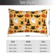 thumbnail image 2 of Fotbe Happy Halloween Funda de Almohada Decorativa Estilo Occidental, Lujo en Algodón, Fundas para Almohadas King, Cojín Estampado para Decoración del Hogar-14"x20", 2 of 6