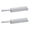 Grey, variant on Invisible Cabinet Door Push To Open Mechanism ABS Touch Release Magnets Latches For Kitchen Wardrobe Furniture