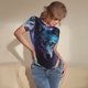 thumbnail image 3 of Balery Purple Sky Wolf Body de cuello redondo de manga corta para mujer Tops de manga corta Tops básicos-Medium, 3 of 7