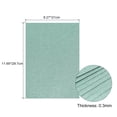 thumbnail image 2 of Uxcell Shimmer Cardstock Paper 10 Sheets 8.27 x 11.69" 92 Lb/250gsm Dark Green, 2 of 6
