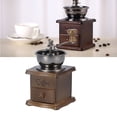 thumbnail image 3 of Molinillo De Mano, Molinillo De Granos De Café, Cajón Extraíble Clásico Retro Con Manivela Para La Familia Para La Oficina, 3 of 7