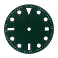 thumbnail image 1 of Esfera de reloj de 28,5 mm, esfera de reloj, accesorio de reparación luminoso, modificación portátil Verde, 1 of 8