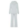Lounge Sets for Women Hoodies Tracksuit Fall Casual Loose Wide Leg