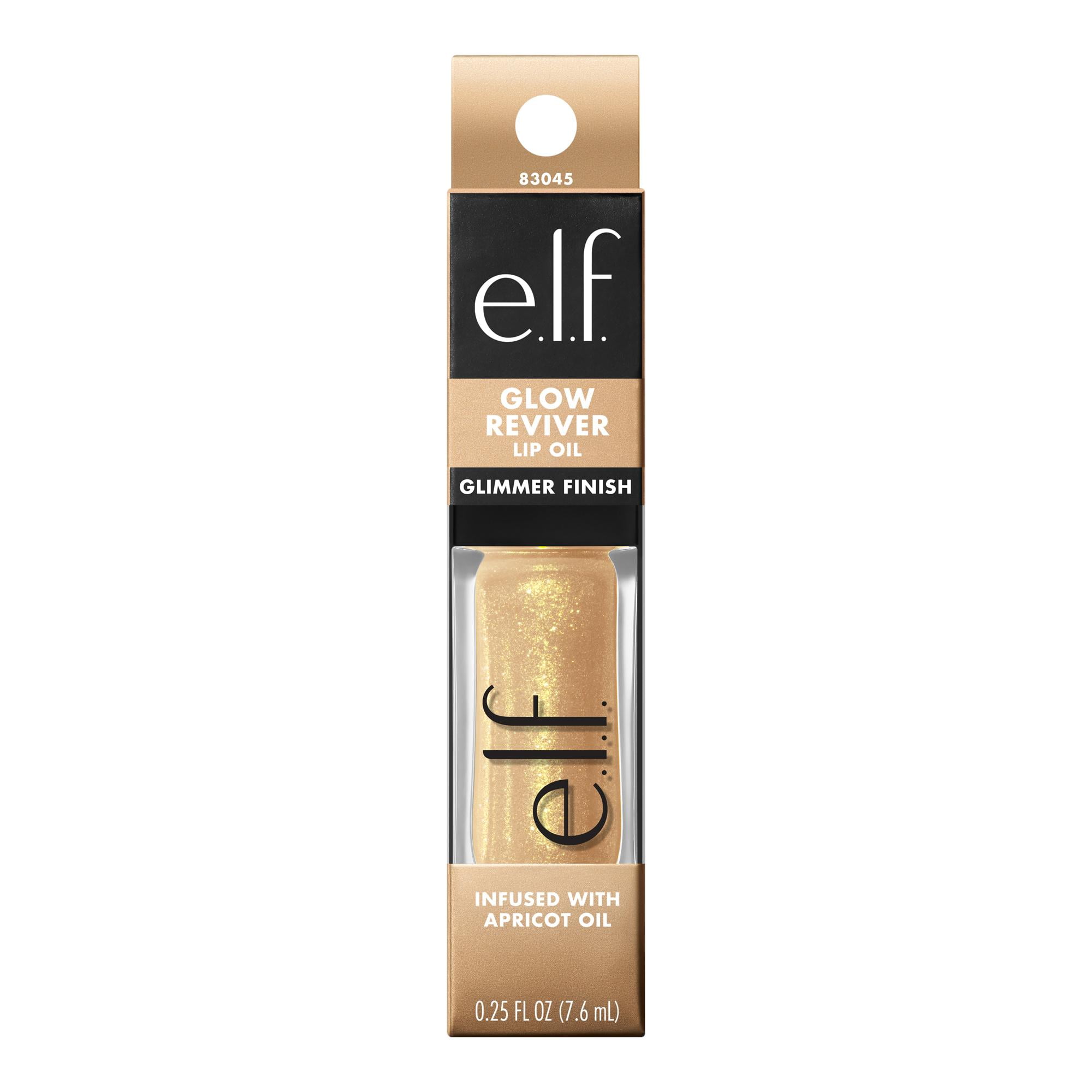 e.l.f. Glow Reviver Lip Oil Glimmer - Citrine Gleam - 0.25 fl oz