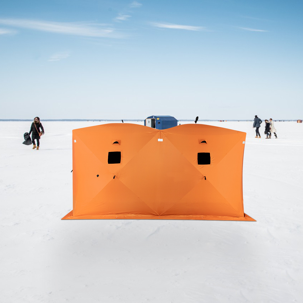 UBesGoo Portable Ice Shelter Tent 8Person Shanty for Fishing Outdoor