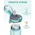 thumbnail image 3 of YWC-Water Bottle with Straw Cap 24oz, BPA-Free, Leak Proof Flip Top Bottle, 3 of 4