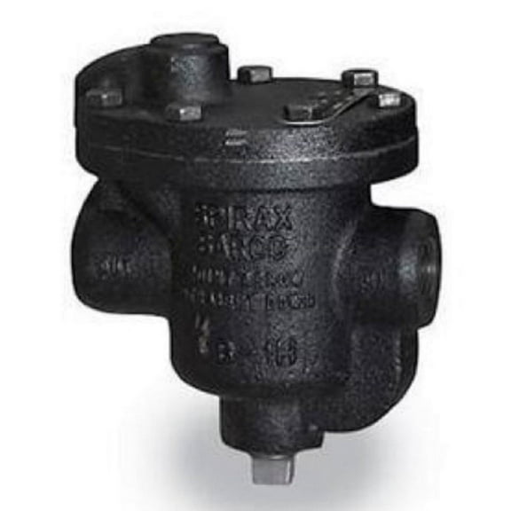 Spirax-Sarco 64168 Steam Trap 3/4" Inverted Bucket with Strainer 125 PSI