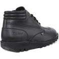 thumbnail image 3 of Kickers Kick Hi Padded Unisex Lace Up Leather Ankle Boot In Black Size 9M/10F, 3 of 6