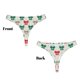thumbnail image 3 of Fotbe Retro bows Tanga Sin Costuras para Mujer con Estampado – Panties Invisibles, Transpirables y Cómodos para Uso Diario-Medium, 3 of 6