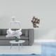 thumbnail image 2 of Figura de pensador abstracto,Estatua de pensador abstracto,decoración para el hogar,Figura humana decorativa para oficina,coleccionable,Figuras de búho,Figuras de búho,animales, 2 of 8