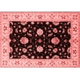 thumbnail image 1 of Ahgly Company Indoor Rectangle Oriental Red Industrial Area Rugs, 3' x 5', 1 of 4