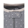 thumbnail image 5 of Wonder Nation Baby Neutral Zip Up Sleep ‘N Play Footed Pajamas, 2-Pack, Sizes Newborn - 6/9 Months, 5 of 8