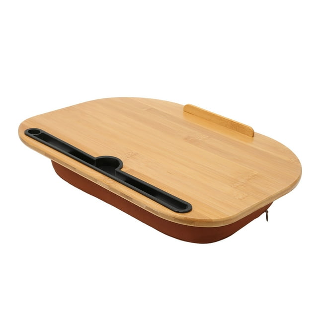 Soporte Para Computadora Portátil, Escritorio Para Computadora Portátil, Madera De Bambú Multiusos, Cómodo Portátil Para Trabajar, Leer, Oficina