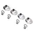 thumbnail image 1 of Boat Bumper Hanger, 4PCS Boat Bumper Lock Quick Release Secure Hold  for Less Than 0.41inch Dia. Rope, 1 of 7