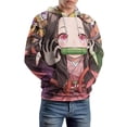 thumbnail image 6 of Kamado Nezuko Unisex Adult Hoodie Casual Hooded Sweatshirt Pullover Novelty 3D Printed Sweater Jacket S, 6 of 8