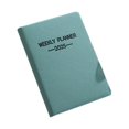 thumbnail image 4 of 4 Pack Mini Pocket Journal Notebook,Weekly Planner 2025-2026, 120 Pages Leather Hardcover Journal, Small Notebook For Women Writing Work Travel,School Notebooks,3"X4", 4 of 9