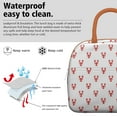 thumbnail image 3 of Lunch Bag Lunch Box for Women Reusable Insulated Lunch Bags,Water-Resistant Lovely Lobster Cartoon Style Cooler Lunch Tote Bag, Large Capacity for Work Travel Picnic, 3 of 6
