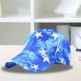 thumbnail image 2 of Star Print Baseball Cap for Men and Women Outdoor Breathable American Style Hat, 2 of 6