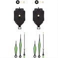 thumbnail image 1 of 2 Set Quartz Clock Movement Kit Replacement Parts C, 1 of 5