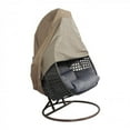 thumbnail image 2 of Island Gale® Luxury Comfort 2 Person Outdoor, Patio, Hanging Wicker Swing Chair (X-Large Plus, Latte Chair with Latte Cushion+Free Cover $128 Value), 2 of 8