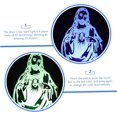 thumbnail image 2 of YSITIANNA Jesus Lamp Acrylic Night Lamp Table Desk Lamp Jesus Pattern Light Led Desk Lamps Desktop Light Decoration Led Nightlight 3D Acrylic Visualization Night Light Cross to Sleep STNL#4177, 2 of 9