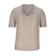 thumbnail image 3 of pstuiky camisetas de hombre, Blusa informal de punto con cuello vuelto, manga corta y color liso para hombre camisas casuales para hombre l, 3 of 6