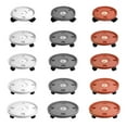 thumbnail image 6 of GadgetVLot Round Plastic Tray Movable Holder Flower Pot Rack Universal Wheels For Women Girls Removable Round Portable Plant Stand, 6 of 16
