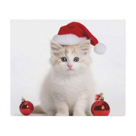 DistinctInk Mouse Pad - 1/4" Foam Rubber - Turkish Van Cat