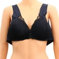 thumbnail image 3 of unbranded Brasier Negro Sin Con Sin Costuras Y Frontal Para Mujer, 3 of 5