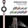 thumbnail image 5 of Airtag Cat Collar, Air tag Cat Collar with Bell and Safety Buckle in 3/8" Width, Reflective Collar with Waterproof Airtag Holder Compatible with Apple Airtag for Cat Dog Kitten Puppy, 5 of 7