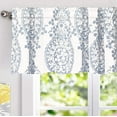 thumbnail image 2 of DriftAway Indoor and Outdoor Polyester Blackout Rod Pocket Valances Blue,White,Multi-color 0.10 in x 14.00 in, 2 of 7