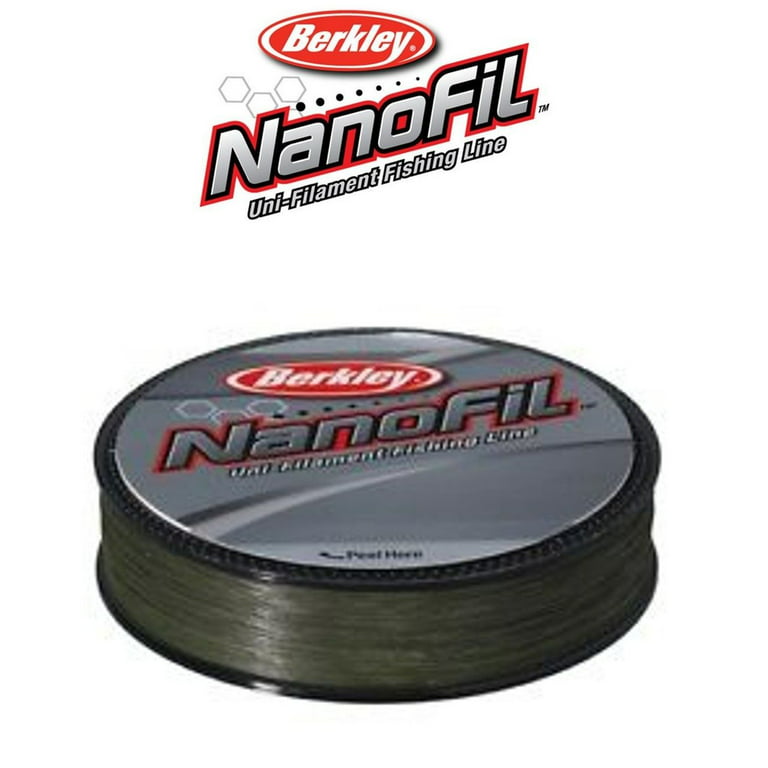 Berkley Nanofil 300yd Lo-Vis FISHING Line 6 lb 300 yds 6LB GREEN CNF3006-22  