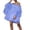 Purple, variant on HJYCHN Off Shoulder Ruffle Mesh Ladies Fashion High Waist Loose Fit Casual Wedding Dress for Women Beige XXXXXL