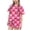 Hot Pink, variant on Cethrio Girls Summer Outfit Sets 2 Piece, Short Sleeve Vacation Crew Neck Kids' Clothing Sets Hot Pink Size 6