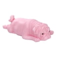 thumbnail image 2 of Office Squeeze Toys for Desk Adult, Desk Toys for Office for Adults, 6X2 in Tpr, Pink Bulldog, 1 Pc, Sensory Input, Workspace Calming, 2 of 8