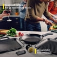 thumbnail image 3 of Set de utensilios de cocina Lodge Chef Collection Gourmet con 3 sartenes, 3 of 7