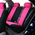 thumbnail image 6 of FH Group Universal Fit Cloth Car Seat Covers for SUV Truck Van, Solid Bench w/ Black Floor Mats, 6 of 10