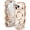 Gold, variant on JETeacka Wavy Frame Magnetic iPhone 17 Pro Max Case with Built-in Camera Protector, Gold