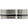 thumbnail image 4 of Titanium Black Ti Flat Cut Edge 8mm Band, 4 of 6