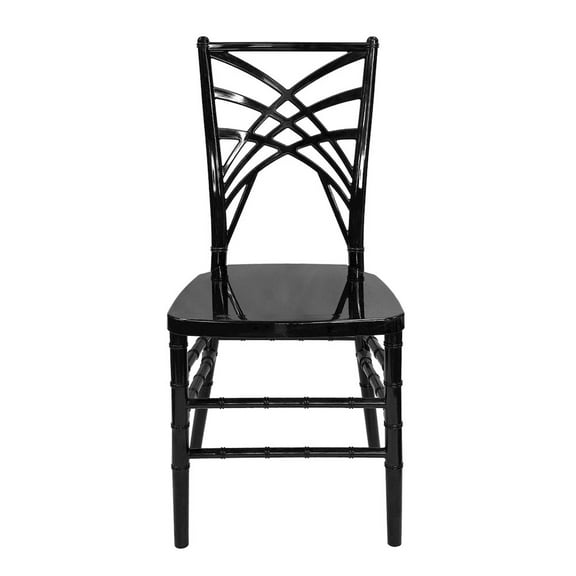 CSP Commercial Seating Product Black Stacking Dining Chair