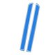 thumbnail image 1 of 1 par de pegatinas de vinilo de 130cm * 24cm con rayas azules para capó de motor de camión de coche kusrkot Pegatinas de calcomanías de techo Pegatinas de techo, 1 of 5