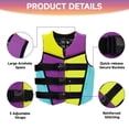 thumbnail image 5 of Kids Swim Vest Life Jacket Youth,Adjustable Flotation Buoyancy Swimsuit Trainer Vests,Swimming Aid Jacket for Boys Girls,Kayaking Fishing Sailing,Fit for 50-125 lbs, 5 of 11