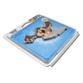 thumbnail image 4 of Elektroplate Taz Tasmanian Devil Looney Tunes All Metal Officially Licensed Auto Chrome Emblem for Cars, Trucks, and All Auto - Universal Fit at 3.5" x 3.0", 4 of 8