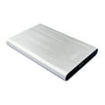 thumbnail image 2 of Recinto Irfora Caja de disco duro de aleación de aluminio USB3.0 Caja de disco duro portátil SATA HDD SSD de 2,5 '' Caja de disco duro móvil de transmisión de alta velocidad portátil Plata Irfora Recinto, 2 of 7