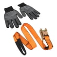 thumbnail image 4 of Slackline Set, Thickened Easy Setup Anti Scratch Universal 15m/49ft Slackline Wear Resistant  For Adults For Kids For Improve Balance ANGGREK Slackline Kit with Tree Protectors, 4 of 8