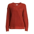 thumbnail image 3 of Time and Tru Women's Intarsia Teddy Sweater, 3 of 5