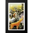 thumbnail image 2 of Seeley, Laura 12x18 Black Modern Framed Museum Art Print Titled - Happy Hour, 2 of 5
