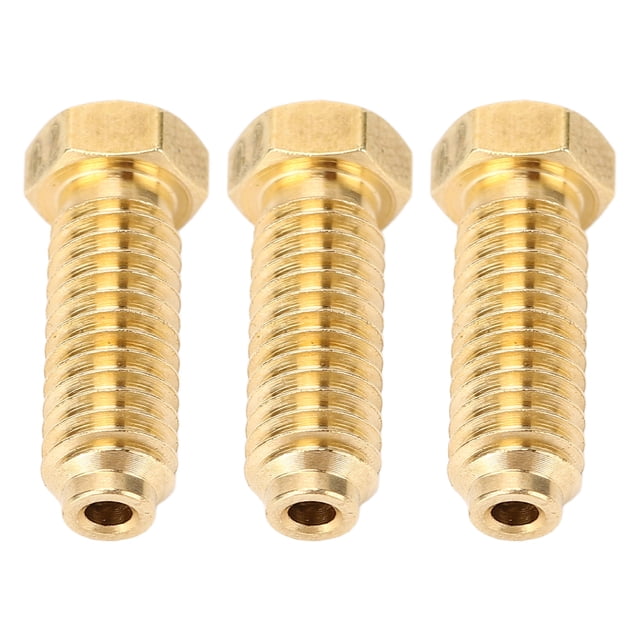 Kit De Boquilla De Latón De Impresora 3D Alto Flujo Para PETG TPU PLA ABS, Boquilla Hotend De Latón 1.75 Mm M6 Hilo